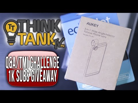 TTTVPH Vlog #1: Q&A | TMI Challenge | 1K Subs Giveaway Special | Face Reveal?