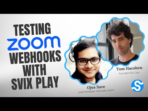 Testing Zoom Webhooks with Svix Play