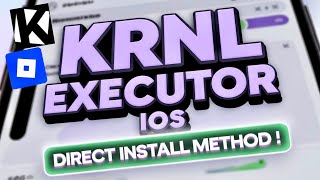 🔥 Direct Install KRNL Executor Mobile NEW v2.678 for Roblox on iOS | Best Roblox Executor for iPhone