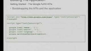Google I/O 2008 - Gadget and UI Development with AJAX APIs