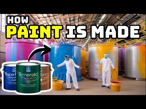 How Paint is Made in a Factory