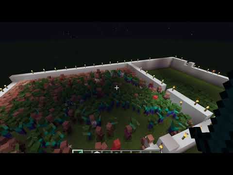 Epic battle:ZOMBIE VS VILLAGERS!!!