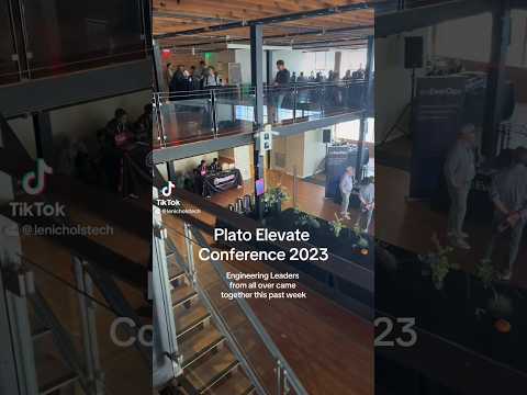 Plato Elevate Conference 2023 was fun! Met a lot of engineering leaders in and around tech.