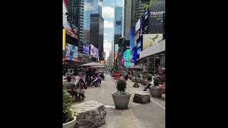 Times Square  👇😍🎭❄️☕