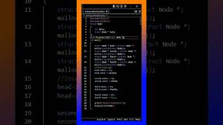 deletion from linked list ꧁ deletion at first in linked list #coding #linkedlist #c #codinginc