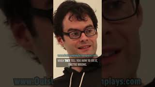 Bill Hader's most HELPFUL Writing Advice