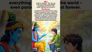 What Krishna Really Felt When His Entire City Drowned #krishnateachings #dwarka #spiritualgrowth