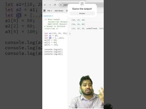 (Q-43) Most asked JavaScript interview question #interview #javascript #frontend #frontendinterview