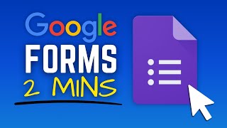 How To Create Google Forms in 2 Minutes | Google Forms Full Tutorial (Step-By-Step Guide)