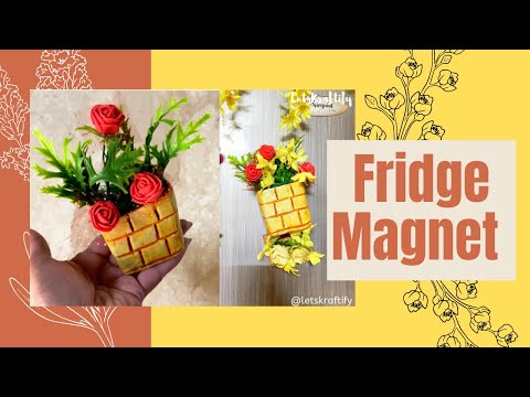 DIY Fridge Magnet | Clay Craft