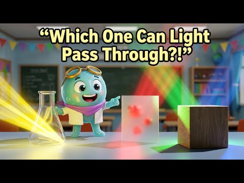 What's The REAL Difference Between Transparent Translucent Opaque | Bubbly Science