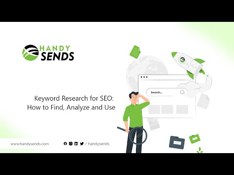 #Keywordresearch for #SEO: How to Find, Analyze and Use