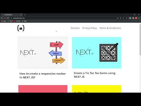 NEXT JS Project Challenge #2 | How to create a responsive navbar in NEXT JS? | Code With Marish😎