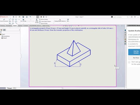 ISO Metric Projections _ SolidWorks Tutorials _ Example 02