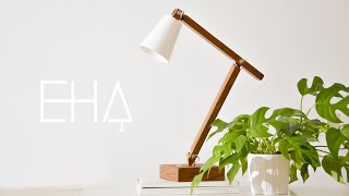 EHA: World's First Cordless Design Lamps from Upcycled Wood | Indiegogo