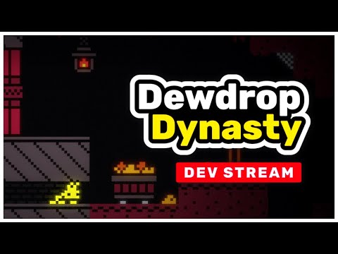 🔴 Dewdrop Dynasty:  Metroidvania Game Dev Livestream + Q&A - Part 2