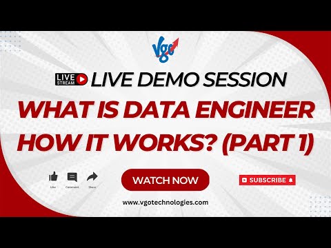 What is Data Engineer?|| How it works? || Demo Session by VGo