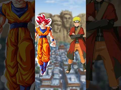 goku vs naruto who is strong #shorts #vs #fyp #anime