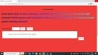 JavaScript Auto Typing Effect | Js Beginners Guide