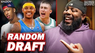 We Hosted A Random NBA Draft | Numbers On The Board