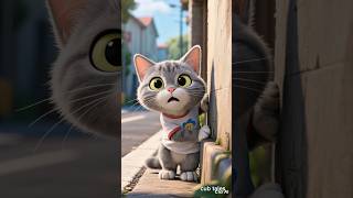 cat's kidnappe😱 #catstory #cartoon #animation #shorts