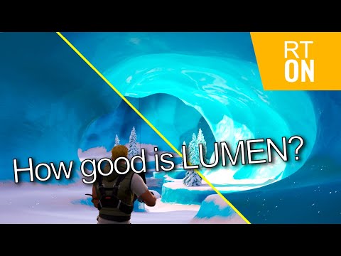 Fortnite - LUMEN Ray Tracing Comparison