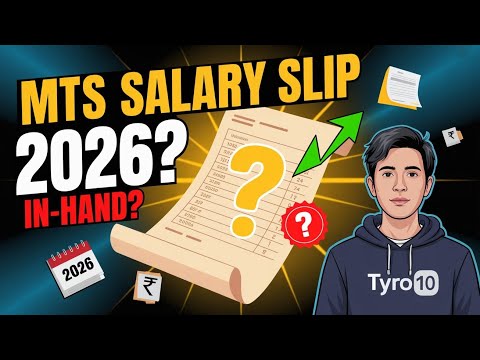 SSC MTS 2026 Salary Slip Explained | In Hand Salary, Allowances, Pay Level