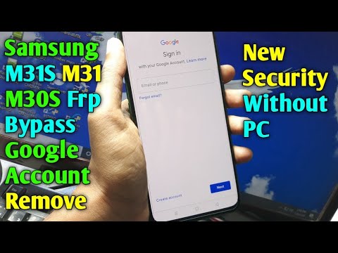 Samsung Galaxy M31S/M31/M30S Frp Bypass Android 10 | Samsung M31/M31S/M30S Frp Google Account Unlock
