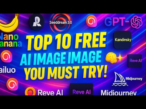 “Top 10 FREE AI Image Generators You Must Try! 🧠✨”