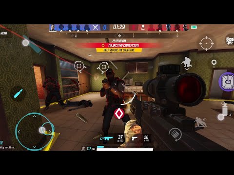 Rainbow Six Siege Mobile - Thermite 1v4 match
