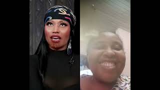 Nicki Minaj  and Stephen Colbert Rap Battle😮 #shorts #viralshorts #viralvideo #duet