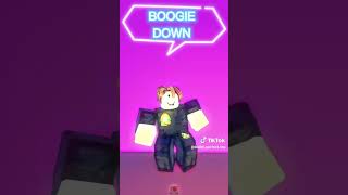 BOOGIE DOWN ROBLOX  #roblox #robloxstudio #robloxstudiotutorial #robloxtrend