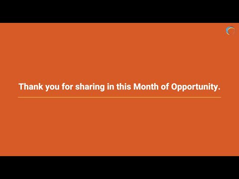 OppNet Thank You Video