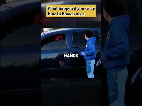 This is why you shouldn't wear blue in the block#crime