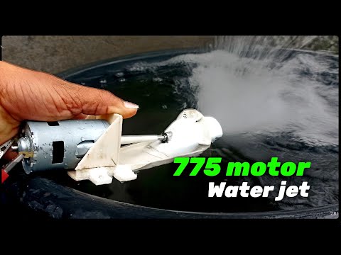 How To Make Jet Turebo RC Boat Using PVC Pipe 
