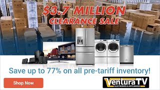 $3.7 Million Pre-Tariff Clearance Sale 2025 - TV7