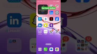 OPPO K13 set back button #oppo #oppok13x #backbuttonsetting #mobilereview #mobilesettings #info