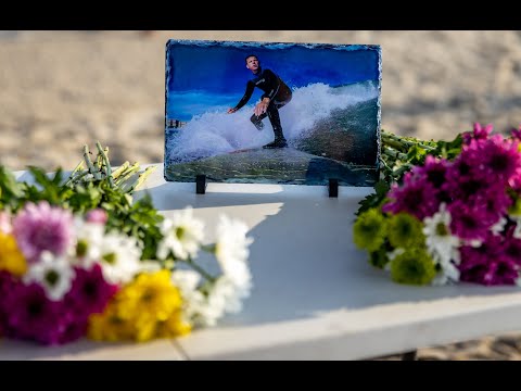 Memorial Paddle Out for Marc Lawrence