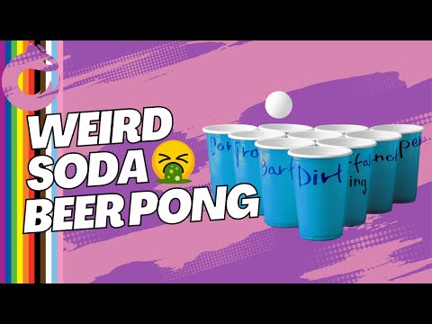 World's Wildest Soda Beer Pong Showdown!