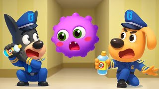 Kids Story about Viruses | Good Habits | Stay Healthy | Kids Cartoons | Sheriff Labrador
