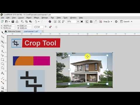 How to use Crop Tool in CorelDraw