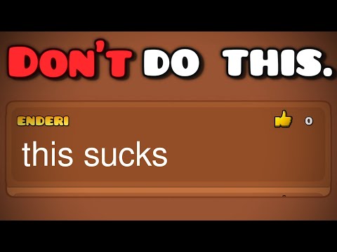 How to Give Feedback In Geometry Dash