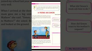 Class 6 | A Friend Like Simon #class6 #learnerscorner