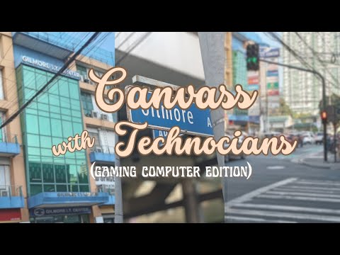 CANVASS WITH TECHNOCIANS | GAMING COMPUTER EDITION