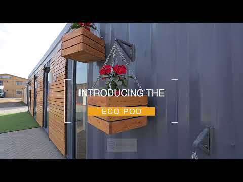 ECO POD- 40 foot shipping container converted into One Bedroom Pod