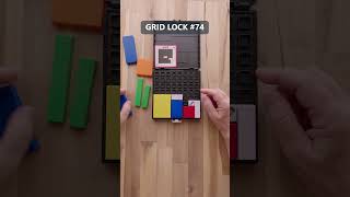 Unraveling Puzzle 74 in Rubik's Grid Lock #puzzle #puzzlesolving #rubiks