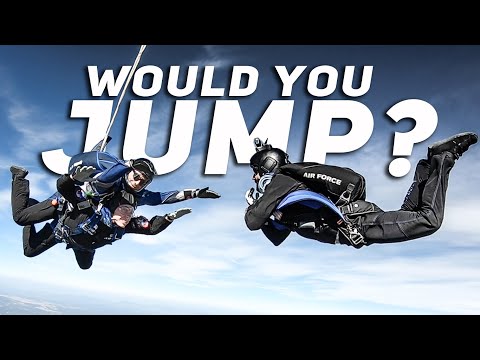 What It's Like to Skydive With The US Air Force