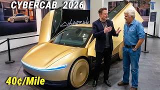 Tesla Robotaxi Cybercab 2026: Rides Only 20-40¢/Mile – Elon Confirms!