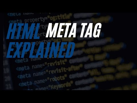 Html Meta Tags Explained: Elevate Your website's presence