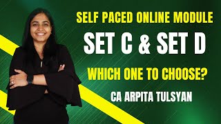 SPOM Set C & Set D | Which subject to select? | CA Final #icai #cafinal #cafinalspom